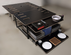 Kempingová vestavba Toyota Proace